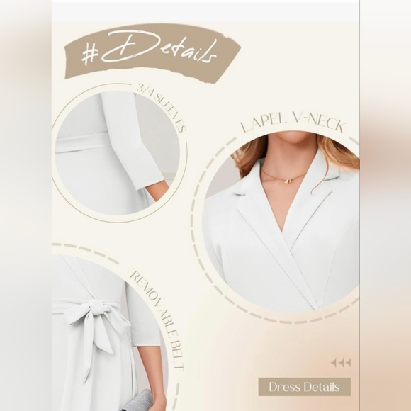 Meetjen Fit & Flare A-line Dress NWOT #582 - Picture 8 of 9